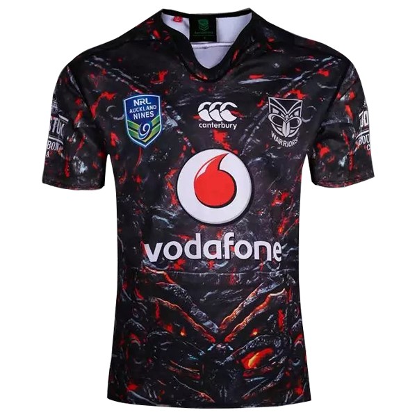 Tailandia Camiseta New Zealand Warriors Canterbury 1ª Kit 2016 2017